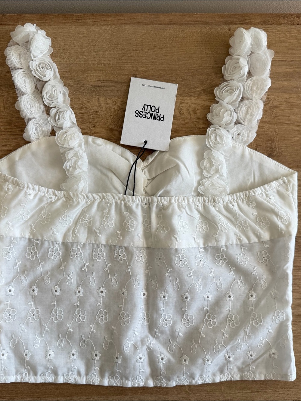 Princess Polly Franca White Top - Picture 3 of 3